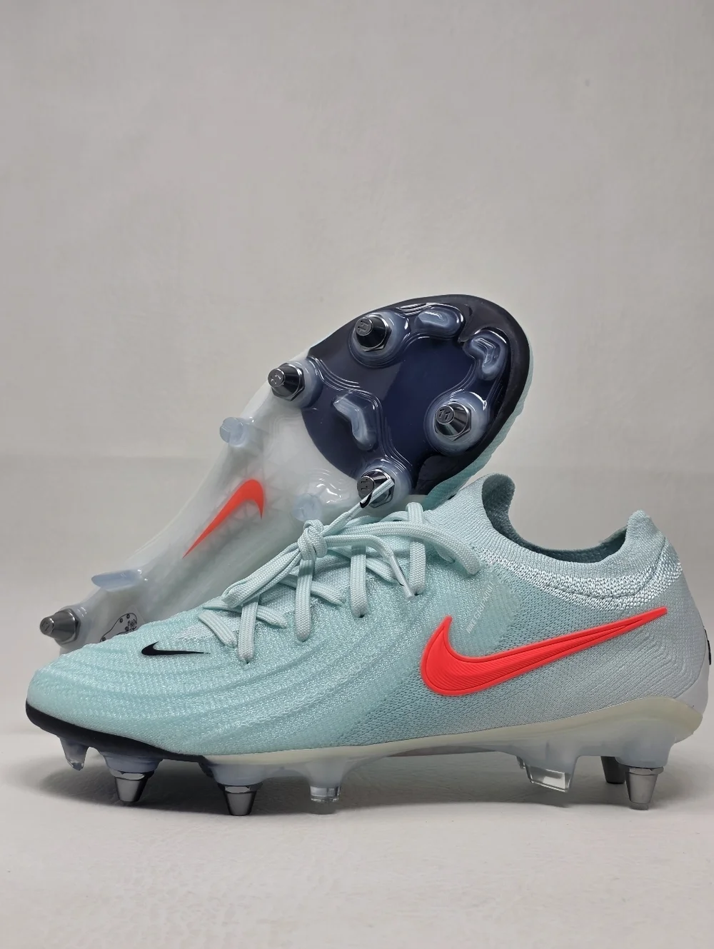 NIKE Phantom GX 2 Elite FG Soccer Cleats Men's Size 5.5 Mint Blue HF4365-300 New